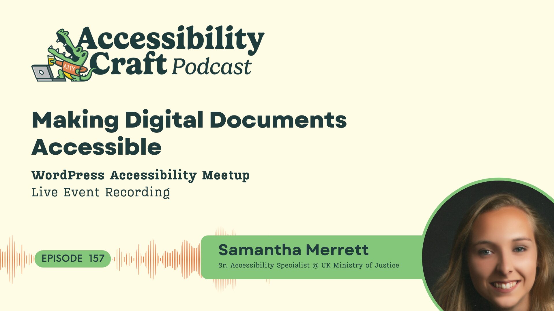 157: Making Digital Documents Accessible with Samantha Merrett ...